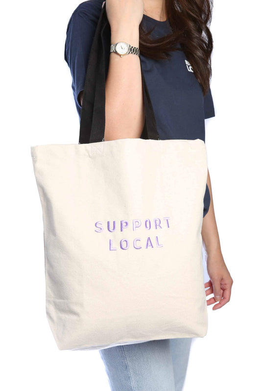 Support Local Medium Tote Bag