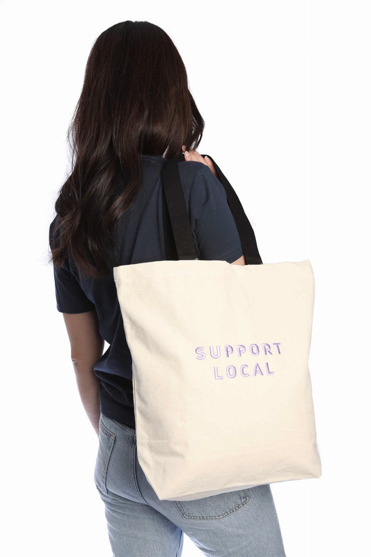 Support Local Medium Tote Bag