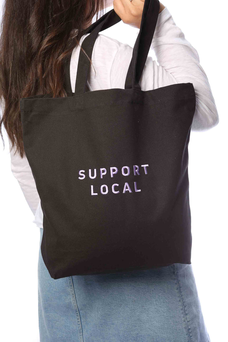 Support Local Medium Tote Bag