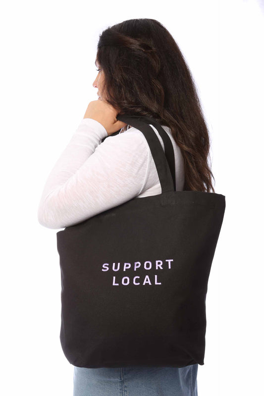 Support Local Medium Tote Bag