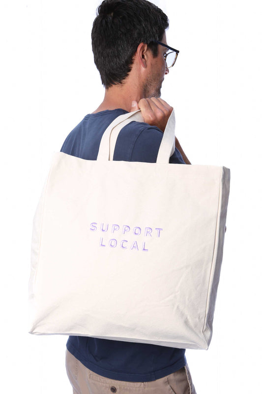 Support Local Large Tote Bag