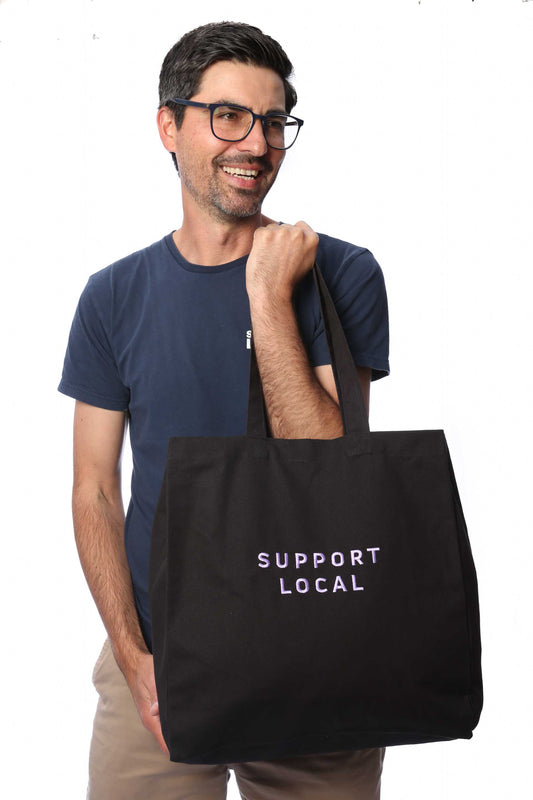 Support Local Large Tote Bag