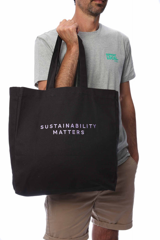 Sustainability Matters Large Tote Bag