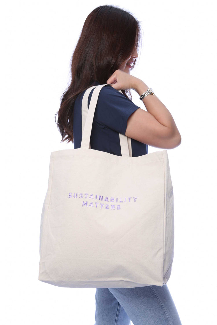 Sustainability Matters Large Tote Bag