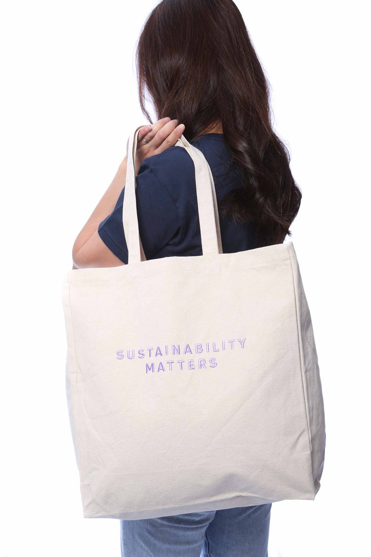 Sustainability Matters Large Tote Bag