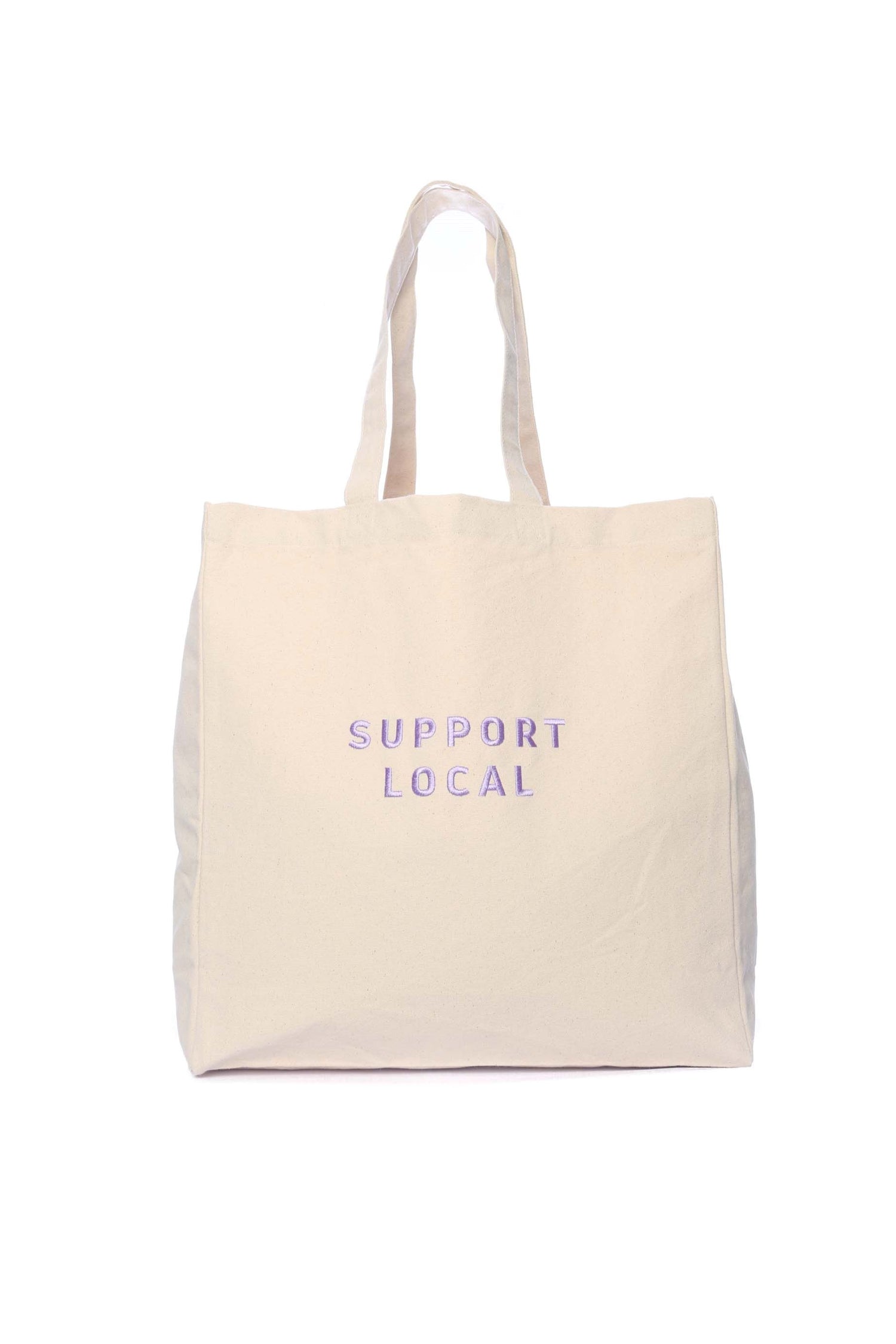 ASSEMBLY LABEL Market Tote Bag 100% cotton Natural Canvas