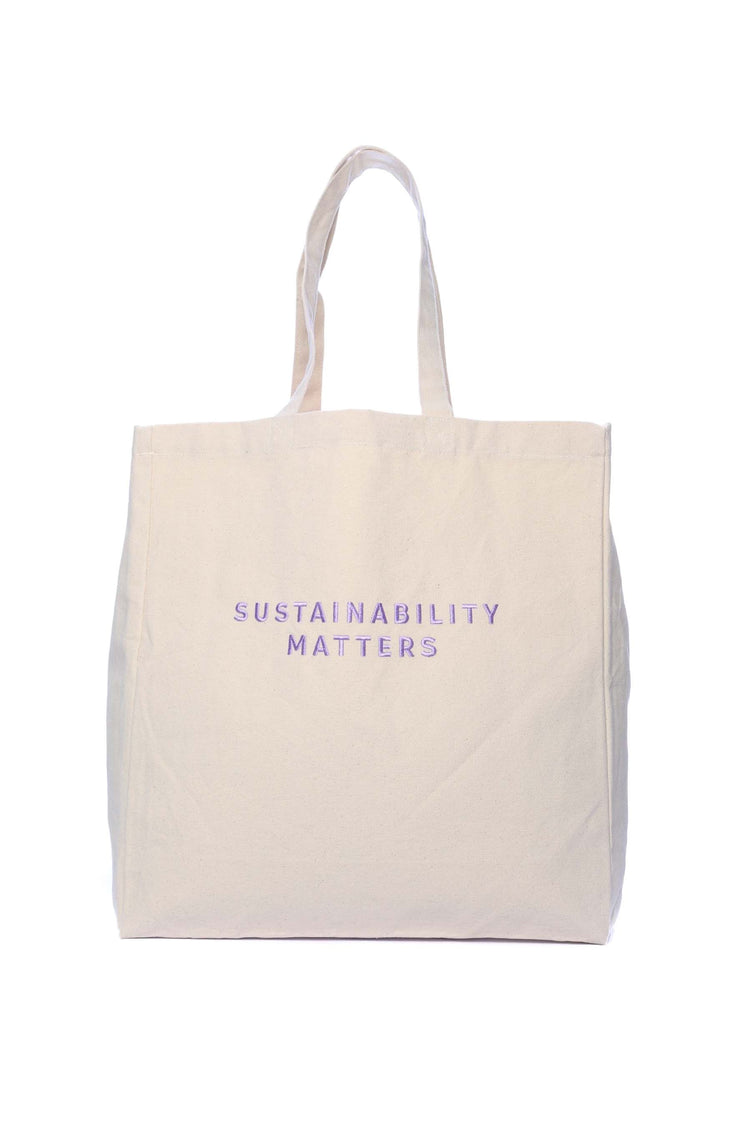 Sustainability Matters Large Tote Bag