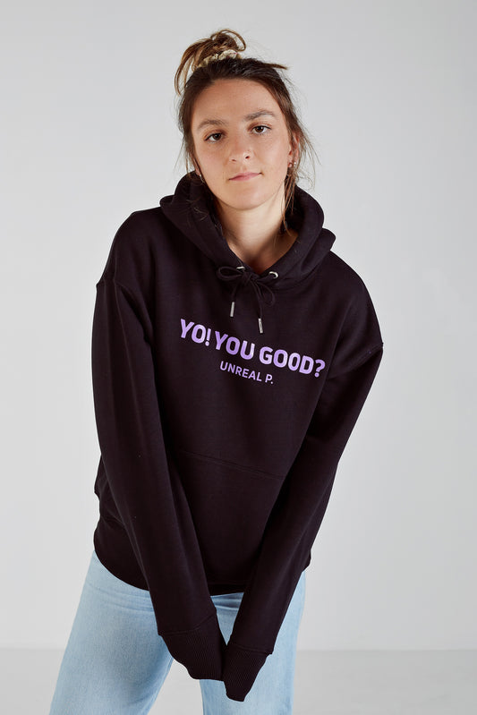 Yo! You Good? Hoodie Black