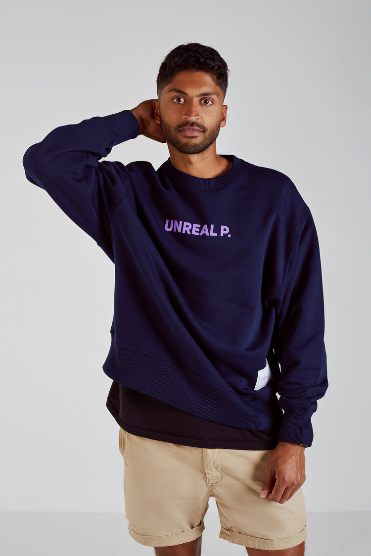 Unreal P. Crew Neck French Navy